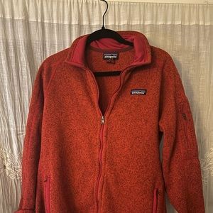Patagonia Burnt Orange Better Sweater® Fleece Jacket